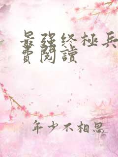 最强终极兵王免费阅读