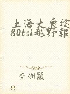 上海大众途昂380tsi越野报价多少钱