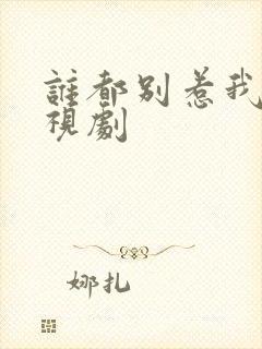 谁都别惹我 电视剧