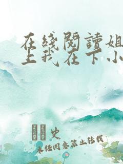 在线阅读姐姐在上我在下小说