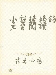 小说后妈的春天免费阅读