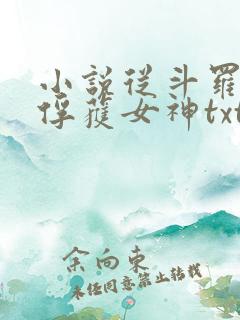 小说从斗罗开始俘获女神txt