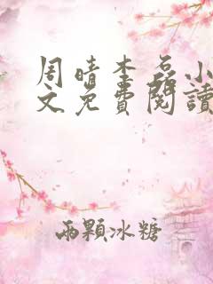 周晴李磊小说全文免费阅读最新章节