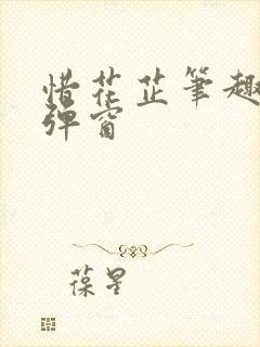 惜花芷笔趣阁无弹窗