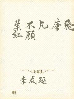 叶不凡唐飞雪宋红颜