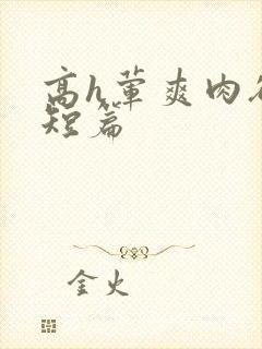 高h荤爽肉欲文短篇