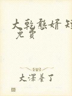 大乾憨婿 短剧 免费