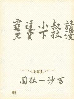 霸道小叔请轻撩免费下拉漫画