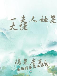 一夫人她是满级大佬