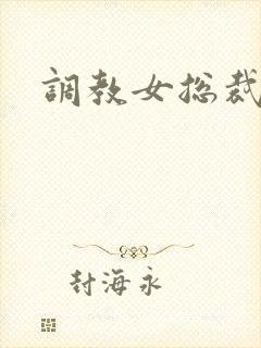 调教女总裁小说