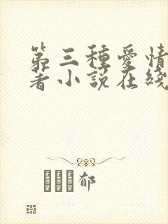 第三种爱情 原著小说在线阅读