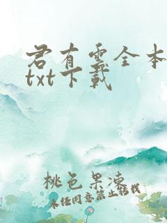 君有云全本免费txt下载