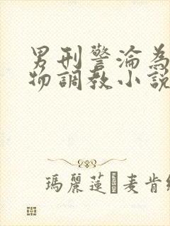 男刑警沦为性玩物调教小说