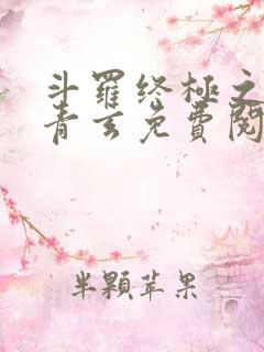 斗罗终极之混沌青玄免费阅读小说