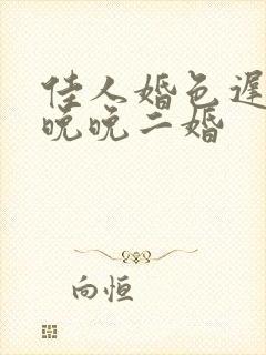 佳人婚色迟晚 晚晚二婚