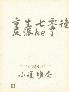 重生七零后我和反派he了