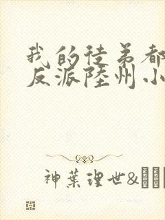 我的徒弟都是大反派陆州小说完本