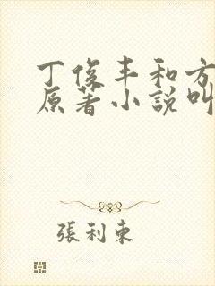 丁俊丰和方若兰原著小说叫什么名字