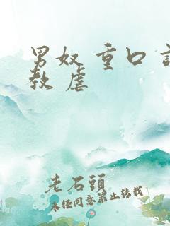 男奴 重口 调教 虐