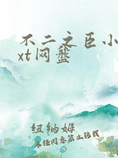 不二之臣小说txt网盘