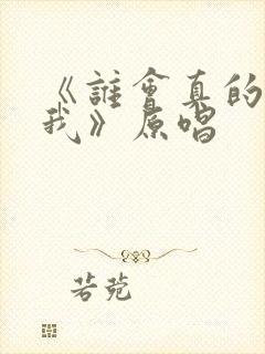 《谁会真的在乎我》原唱