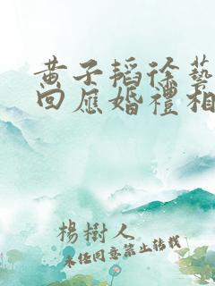 黄子韬徐艺洋方回应婚礼相关传闻