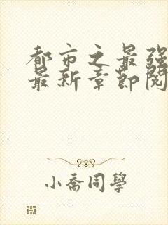 都市之最强狂兵最新章节阅