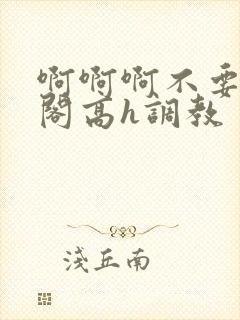 啊啊啊不要笔趣阁高h调教