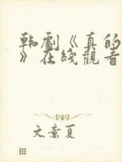 韩剧《真的爱你》在线观看