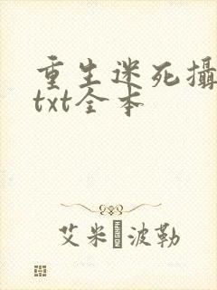 重生迷死摄政王txt全本
