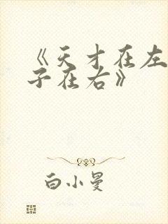 《天才在左 疯子在右》