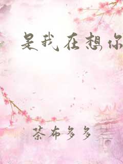 是我在想你歌词