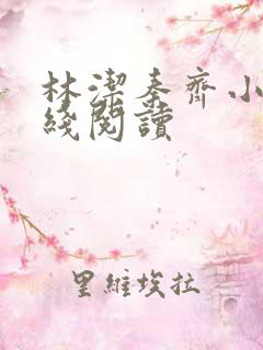 林洁秦齐小说在线阅读