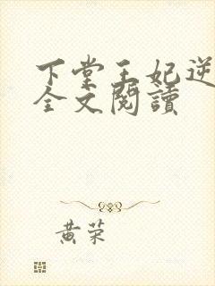 下堂王妃逆袭记全文阅读