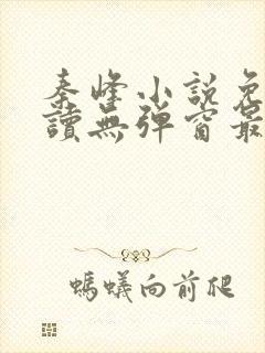 秦峰小说免费阅读无弹窗最新章节