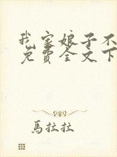 我家娘子不对劲免费全文下载