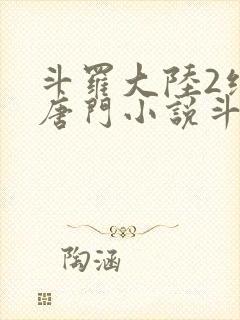 斗罗大陆2绝世唐门小说斗