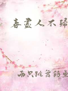春尽人不归短剧