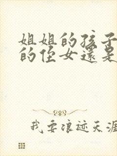 姐姐的孩子是我的侄女还是外甥女