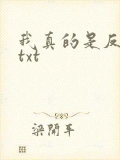 我真的是反派啊txt