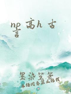 np 高h 古言