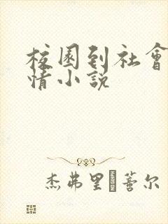 校园到社会的言情小说