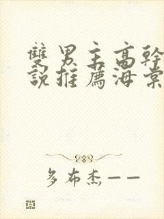 双男主高干文小说推荐海棠