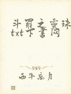 斗罗之灵珠神剑txt下书网