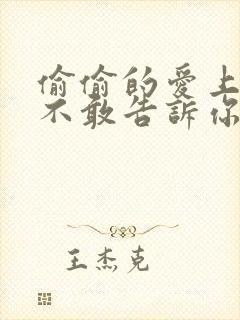 偷偷的爱上你却不敢告诉你是什么歌