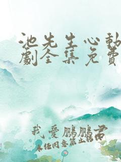 池先生心动了短剧全集免费观看高清