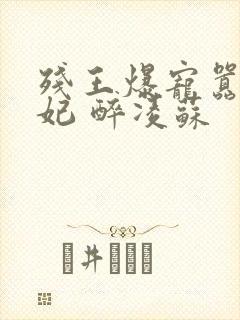 残王爆宠嚣张医妃 醉凌苏