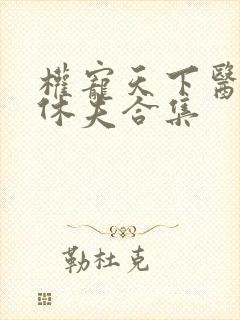 权宠天下医妃要休夫合集