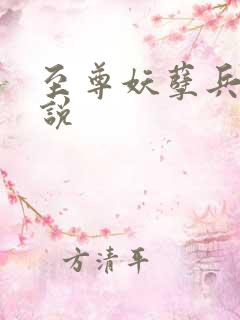 至尊妖孽兵王小说