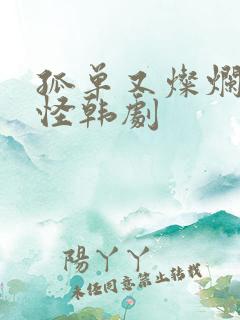 孤单又灿烂的鬼怪韩剧